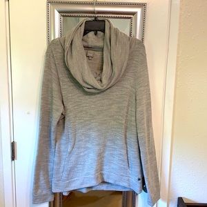 Large. Grey. Cowell neck sweater. Brand: Bench